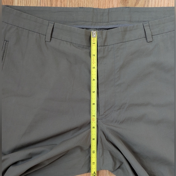 Jil Sander Olive Green Slim Trousers - Picture 6 of 8